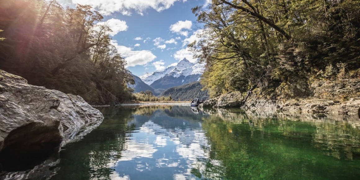Jet Boating & Kayaking through Stunning Landscapes Dart River Adventures